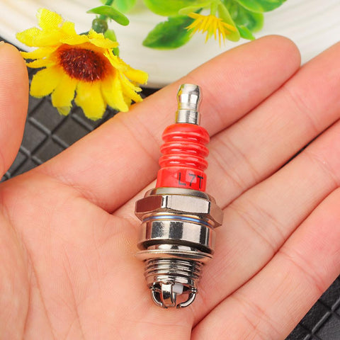 Three-sided Pole Spark Plug L7T 2 Stroke Electrode Gasoline Chainsaw-AM00131-Veeddydropshipping