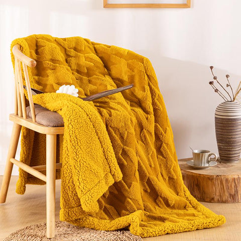 Plaid Throw Blanket Beds Nap Sofa Cover-HA00432-Veeddydropshipping