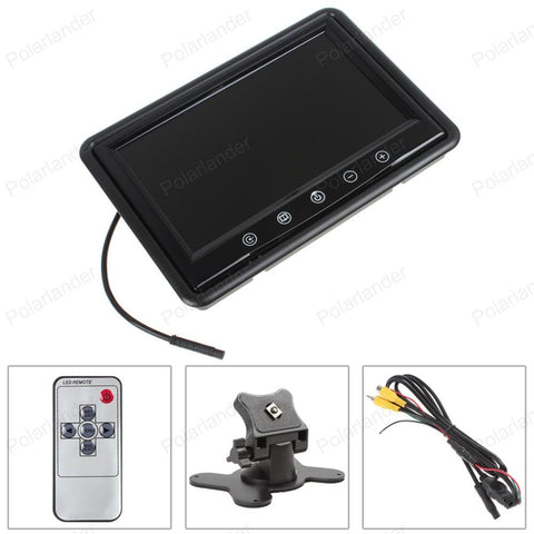 Digital Car Monitor High Resolution 9 Inch Color TFT LCD With 2 Video-AM00680-Veeddydropshipping
