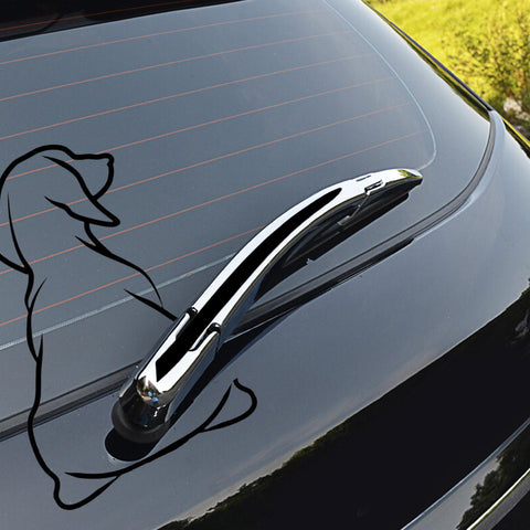 Dogs Sticker Interesting Tail Wiper Decals Removable-AM00780-Veeddydropshipping