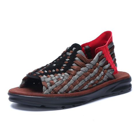 Men Women Beach Outdoor Mens Casual Woven Shoes-BS01546-Veeddydropshipping