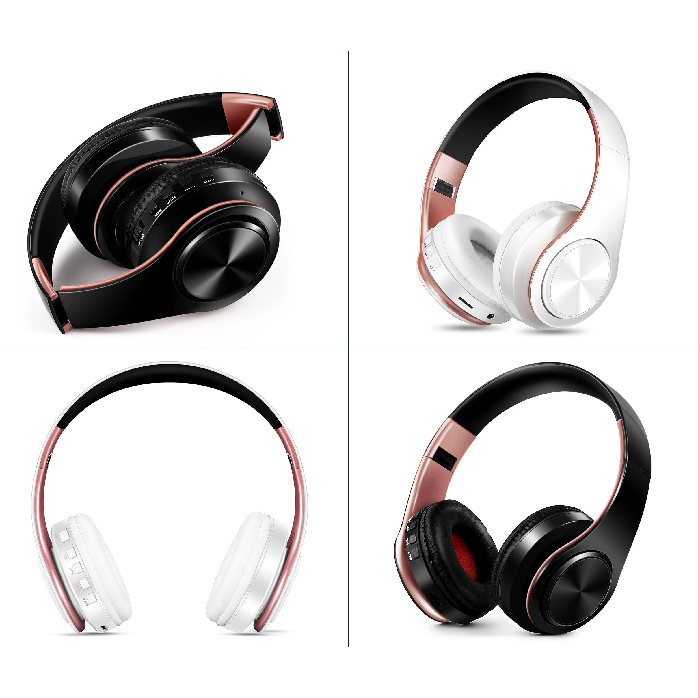 Bluetooth Headphones Wireless Stereo With Mic /TF Card-Veeddydropshipping