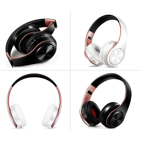 Bluetooth Headphones Wireless Stereo With Mic /TF Card-Veeddydropshipping