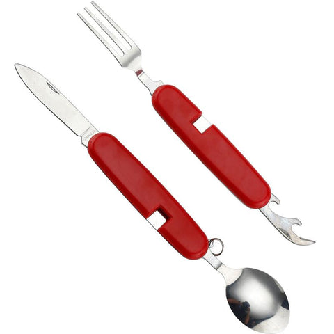 Stainless Steel Foldable Fork Spoon Knife Picnic Camping Hiking-OS01264-Veeddydropshipping