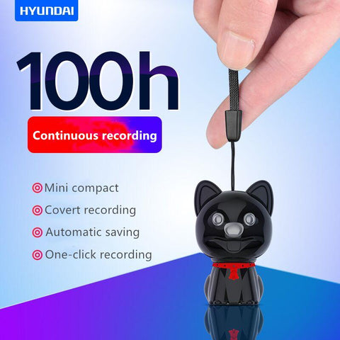 Original New Digital Voice Recorder Voice-activated USB Mini Cute Doll Dog Car-CE01211-Veeddydropshipping