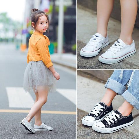New Brand Kids Canvas Sneakers for Toddler Sport Casual Shoes-TB00145-Veeddydropshipping
