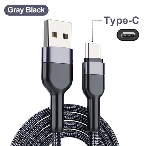 5A Fast Charging Cable Micro USB Type C Charge Line-Veeddydropshipping