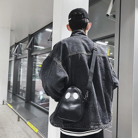 Bag Lovely Fun Devil Fashion Unisex Shoulder Handbags Small-BS00369-Veeddydropshipping