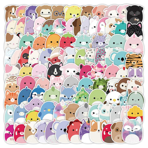 10/30/50/100pcs Kawaii Animal Cartoon Stickers Aesthetic Cute Decals-TB01639-Veeddydropshipping