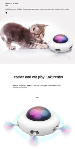 UFO Pet Turntable Catching Training Toys-HA01468-Veeddydropshipping