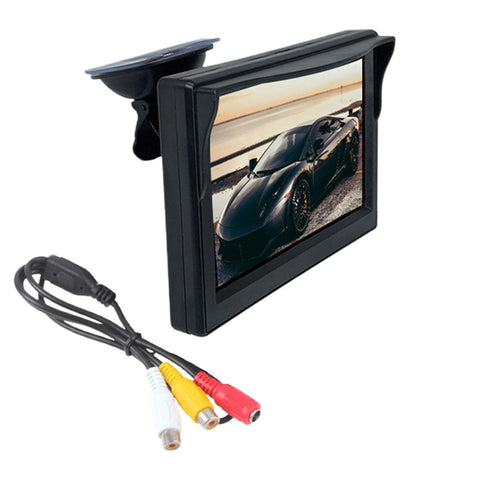 Car Monitor 4.3 inch TFT LCD HD Digital Display Monitor For Rearview Reverse-AM00690-Veeddydropshipping