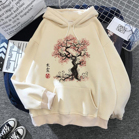My Neighbor Totoro Harajuku Hoodies Women Studio Ghibli Kawaii Sweatshirt-TB01317-Veeddydropshipping