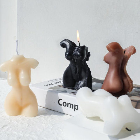 figured body candles Room decorative-HA00367-Veeddydropshipping