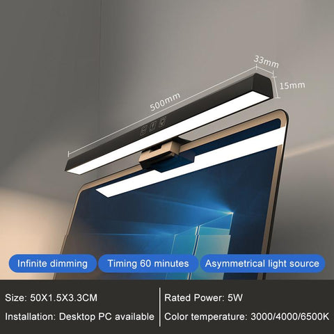 Computer display hanging lamp regular dimming anti blue light asymmetric -CE00566-Veeddydropshipping