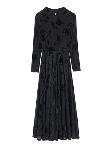 Hollow Out Sexy Midi Dress Women Casual Party Dress-WF00323-Veeddydropshipping