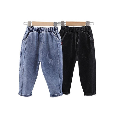 2022 Spring Kids High Quality Boys Girls Fashion Holes Children Jeans-TB01249-Veeddydropshipping