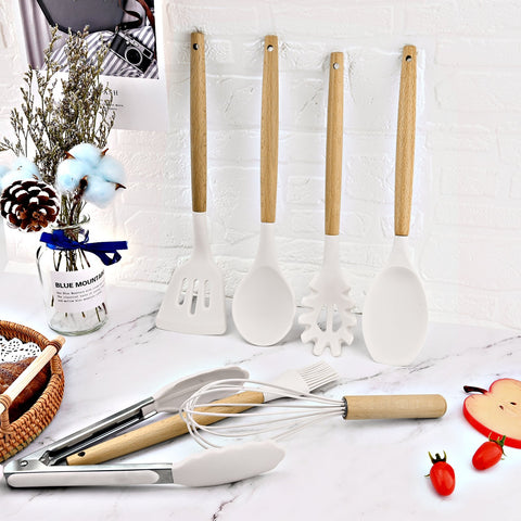 Silicone Kitchenware Cooking Utensils Set Non-stick-HA01340-Veeddydropshipping
