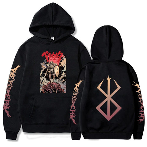 Japanese Anime Graphic Harajuku Gothic Hoody Men-MF00318-Veeddydropshipping