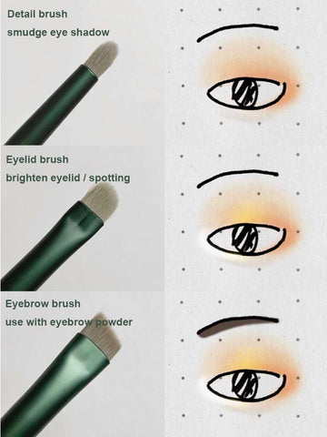 Makeup Brushes Set Eye Shadow Foundation-BH00735-Veeddydropshipping