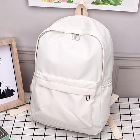 Waterproof  Nylon Backpacks Female Schoolbag Travel Bag For-BS00045-Veeddydropshipping