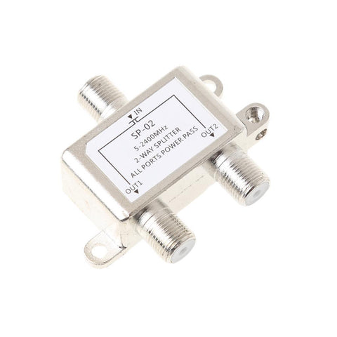 1pc   Divider 5-2400 Signal  TV   Electronics Fixed Telephony 55mm-CE00064-Veeddydropshipping
