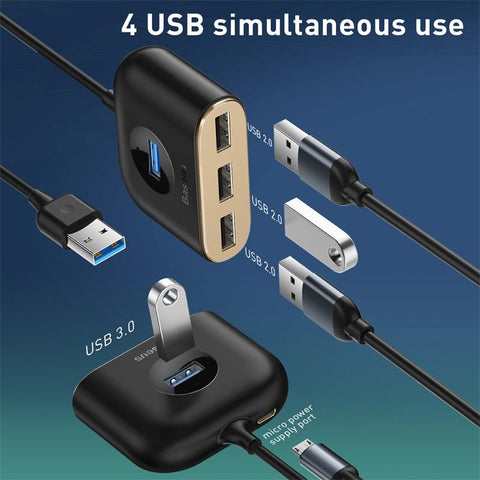 Multi USB Splitter Adapter Charging  HUB Switch-CO00134-Veeddydropshipping