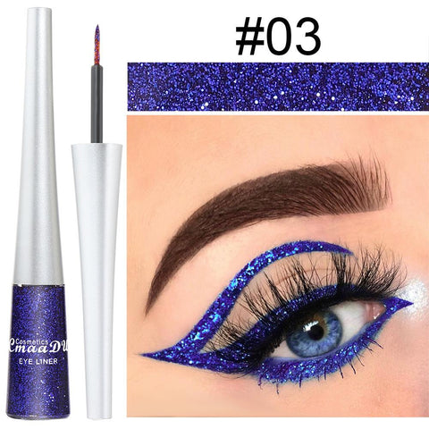 Glitter Liquid Eyeliner Pearlescent Diamond Eyeshadow-BH00606-Veeddydropshipping
