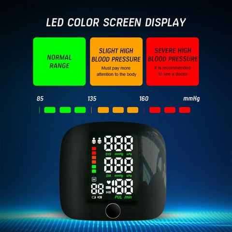 Digital Wrist Blood Pressure Monitor Recharge-BH00779-Veeddydropshipping