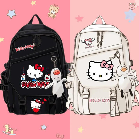 Large Capacity Bags Y2k Cute Hello Kitty Backpack Kawaii-TB00060-Veeddydropshipping