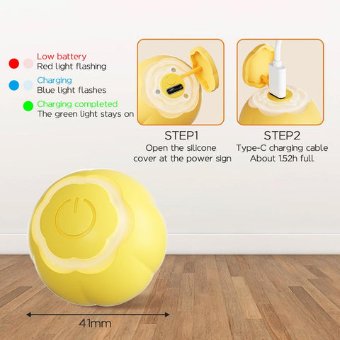 Upgrade Smart Interactive Cat Ball-HA01464-Veeddydropshipping