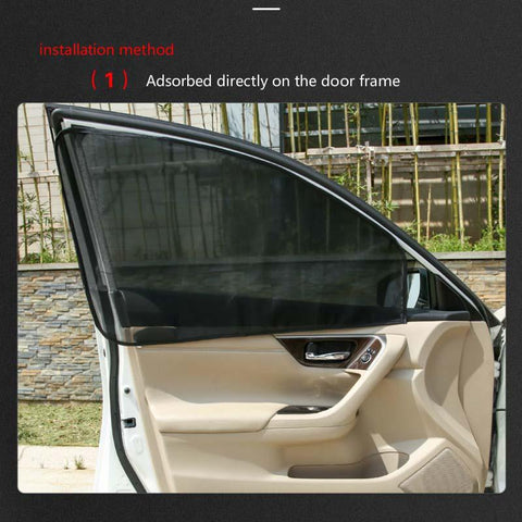 Mesh Curtain Breathable And Anti-direct Sun Car Window-AM00871-Veeddydropshipping