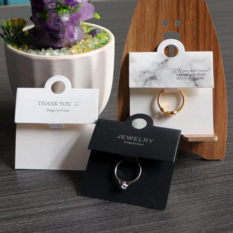 Cards Pack Paper Jewelry Display Holder Packaging-JW01696-Veeddydropshipping