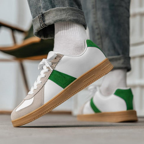 Casual Shoes Women Leather Men&#39;s Sneaker Big Size-BS01381-Veeddydropshipping