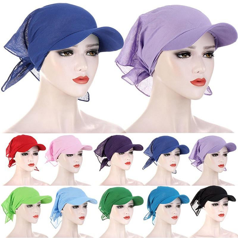 Headscarf Hood Bowknot Long Tail Head Cap-WF01360-Veeddydropshipping