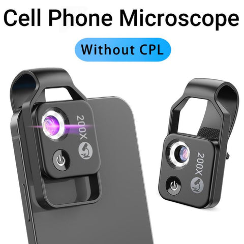 200X Mobile Magnification Microscope Lens Mini Mobile Phone Camera Video Micro Lens-PA00663-Veeddydropshipping