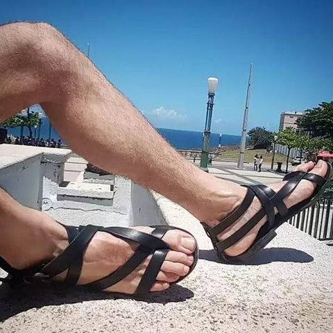 Classics Casual Beach Designer Sandalias Double Buckle-BS01445-Veeddydropshipping