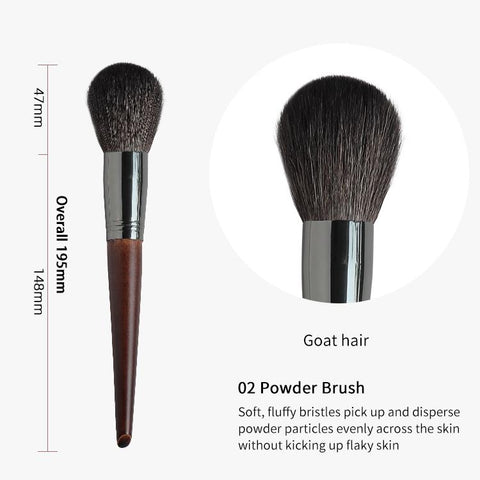Face Makeup Brush Tapered Highlighter Cosmetic-BH00747-Veeddydropshipping