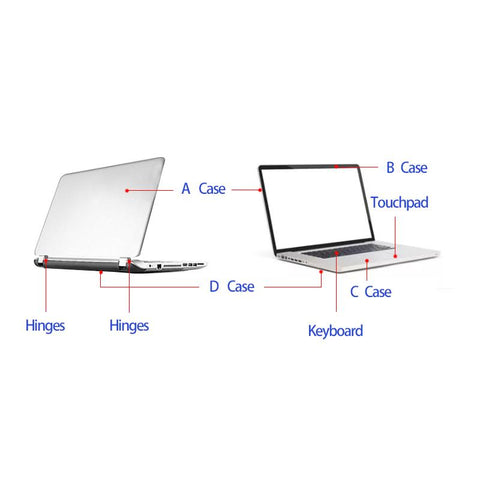 Laptop LCD Back Cover/Front Bezel/Hinges-CO00389-Veeddydropshipping