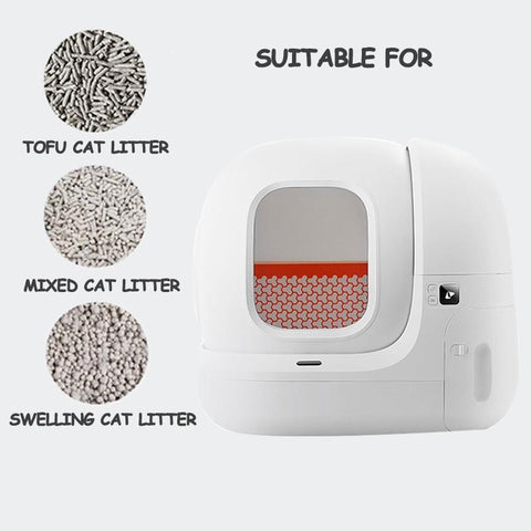 Global Version Cat Litter Box Cleaning Toilet-HA01372-Veeddydropshipping