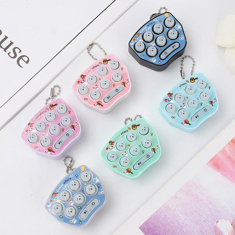 Mini Portable Game Console Keychain Children Handheld Game Console Toy Puzzle-CE01498-Veeddydropshipping