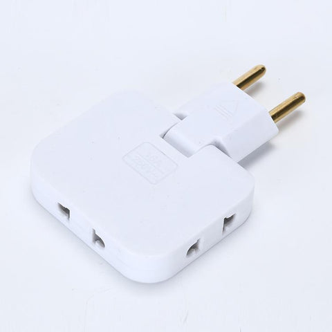 EU Plug 3 AC Outlet Power Strip Multiprise 1 Convert 3 Extension-CE00019-Veeddydropshipping