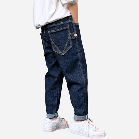Boys Casual Jeans Spring Autumn Denim Pants 2023 New Fashion-TB01297-Veeddydropshipping
