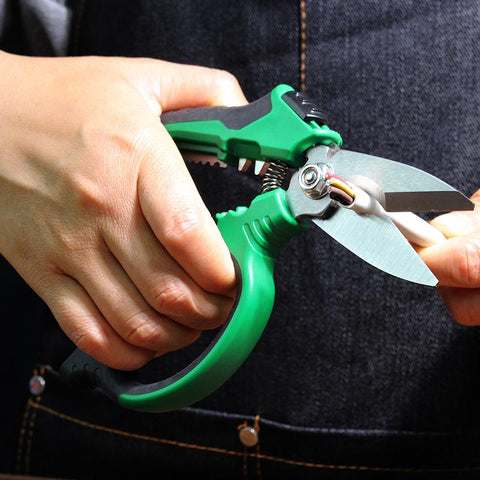 Heavy Duty Electrician Scissors with Wire Cable Stripping-TI00042-Veeddydropshipping