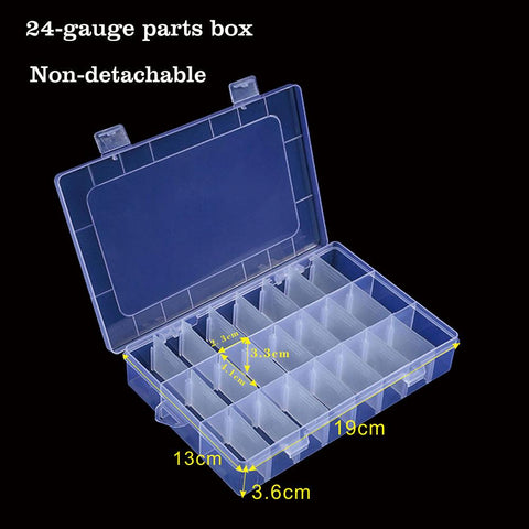 Container Plastic Box Practical Adjustable Compartment-HA00784-Veeddydropshipping