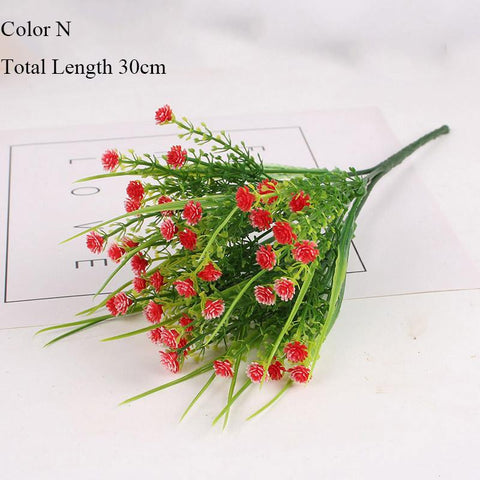 mini artificial calla with leaf plastic fake-HA00724-Veeddydropshipping