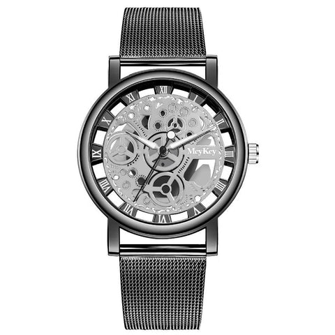 Mechanical Watch Ladies Metal Mesh Quartz Wrist Watches -JW00978-Veeddydropshipping