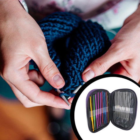 Hook Needles Knitting Loop Ring Blunt Weaving-HA00137-Veeddydropshipping