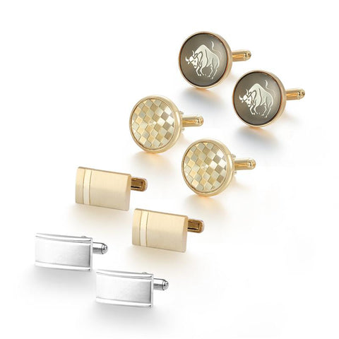 Luxury For Mens Man Shirt Cufflink Wedding Guest Gifts -JW01311-Veeddydropshipping
