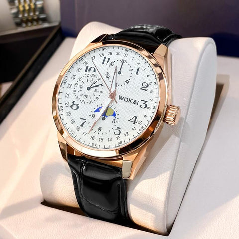 Business watch with quartz men  simple waterproof -JW00736-Veeddydropshipping