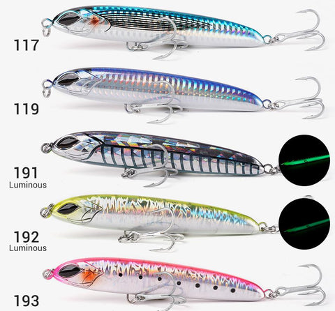 Stickbait Heavy Sinking Pencil 115mm 64g 130mm 81g Fishing Lure Artificial Hard Baits-OS00375-Veeddydropshipping